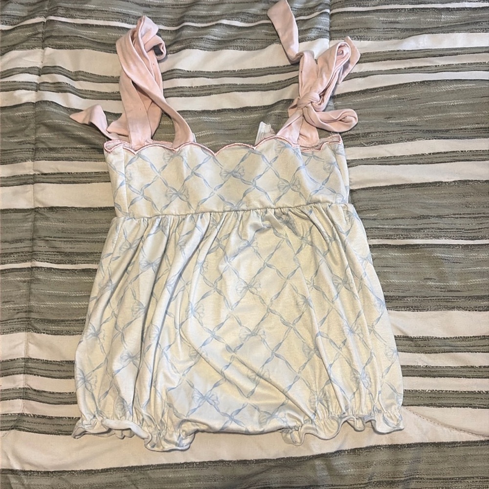 Saving Grace Smocks 12-18M Bow